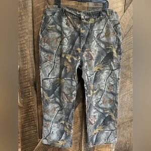 Vintage Carhartt Realtree Camo Carpenter Pants 40x30 B158 CMO Hardwoods C4